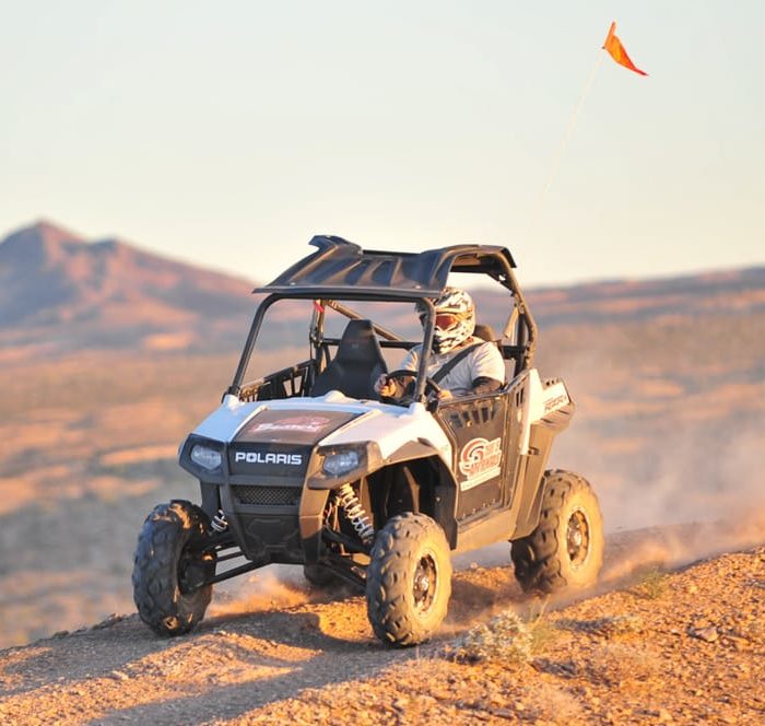 Polaris RZR 800 on dunes