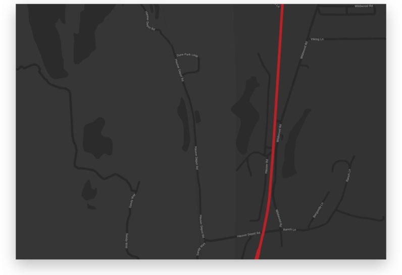 Oregon Dunes map